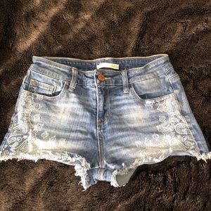 high rise shorts